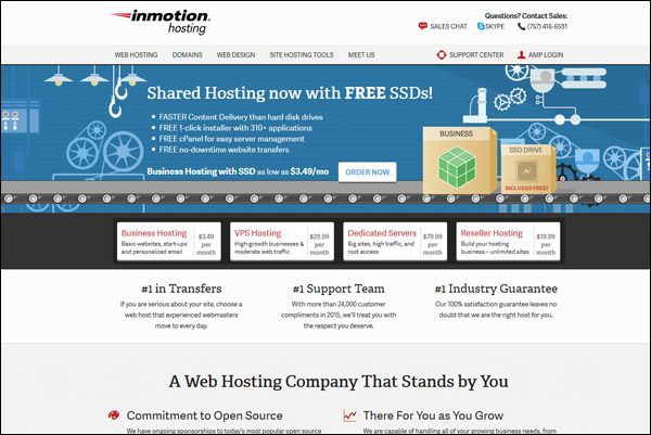 InMotion Hosting - Awarded #1 Top Joomla Hosting Provider